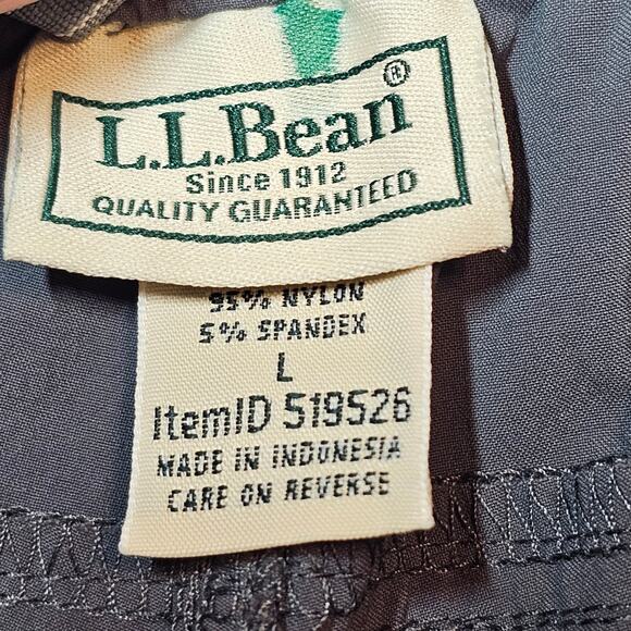 LL Bean Men's Cresta Hiking Shorts Comfort Waist 9" Alloy Gray NWOT Size L - Picture 8 of 10